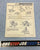 1982 VINTAGE ARAH JET PACK JUMP VEHICLE PLAY SET BLUEPRINTS (c)