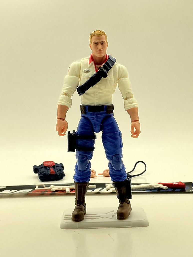 2026 CLASSIFIED RETRO CARDBACK G.I. JOE 250TH USA ANNIVERSARY DUKE 6" FIGURE FIRST SERGEANT WAL-MART EXCLUSIVE LOOSE 100% COMPLETE + FULL CARD