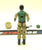 1983 VINTAGE ARAH G.I. JOE AIRBORNE V1 HELICOPTER ASSAULT TROOPER LOOSE 100% COMPLETE (b)