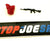 1985 VINTAGE ARAH G.I. JOE COBRA CRIMSON GUARD V1 COBRA ELITE TROOPER LOOSE 100% COMPLETE (j)