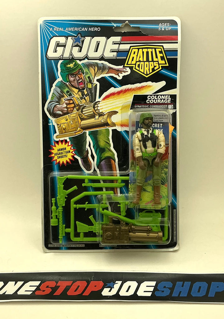 1993 VINTAGE ARAH G.I. JOE COLONEL COURAGE V1 STRATEGIC COMMANDER NEW SEALED
