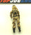1985 VINTAGE ARAH G.I. JOE DUSTY V1 DESERT TROOPER LOOSE 100% COMPLETE (e)