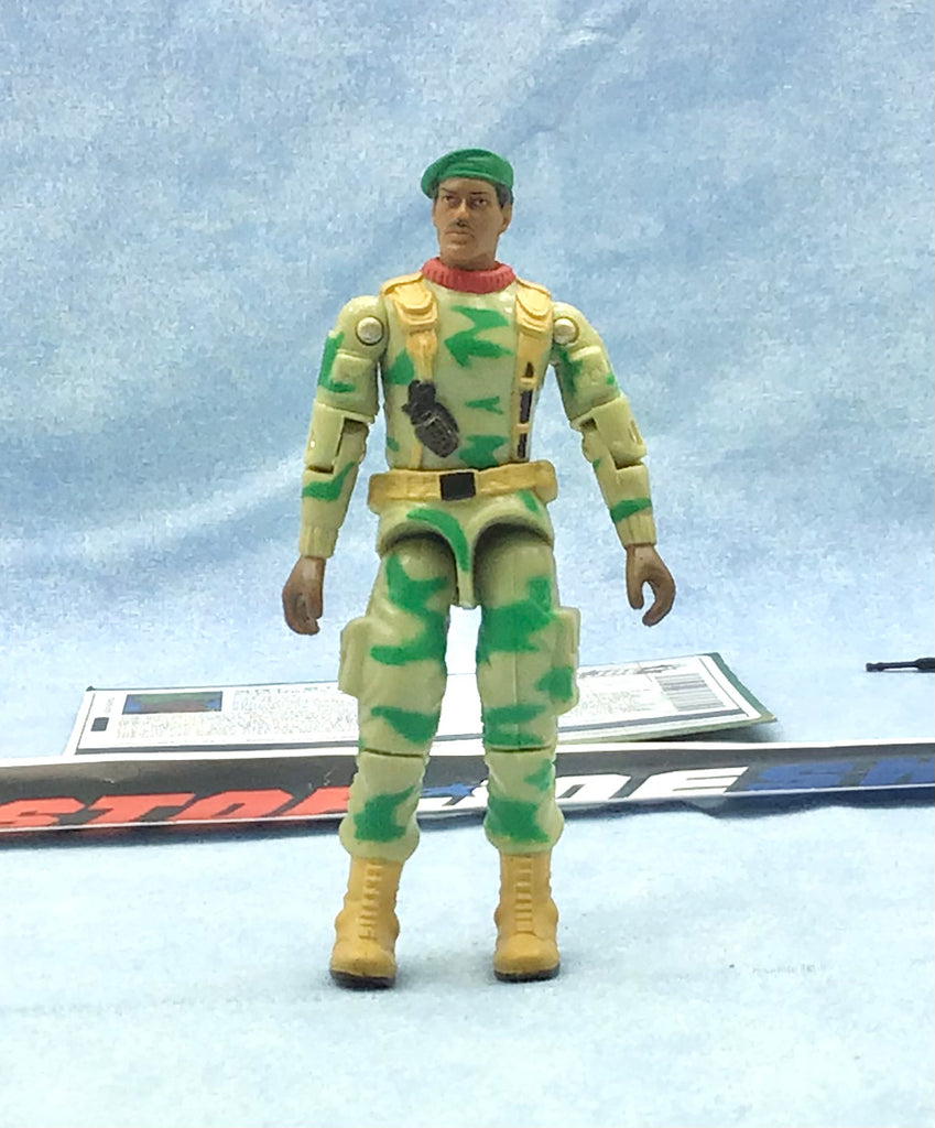 2005 VVV G.I. JOE SGT. STALKER V5 EXPLOSIVE ORDNANCE DISPOSAL COMIC PACK LOOSE 100% COMPLETE + F/C