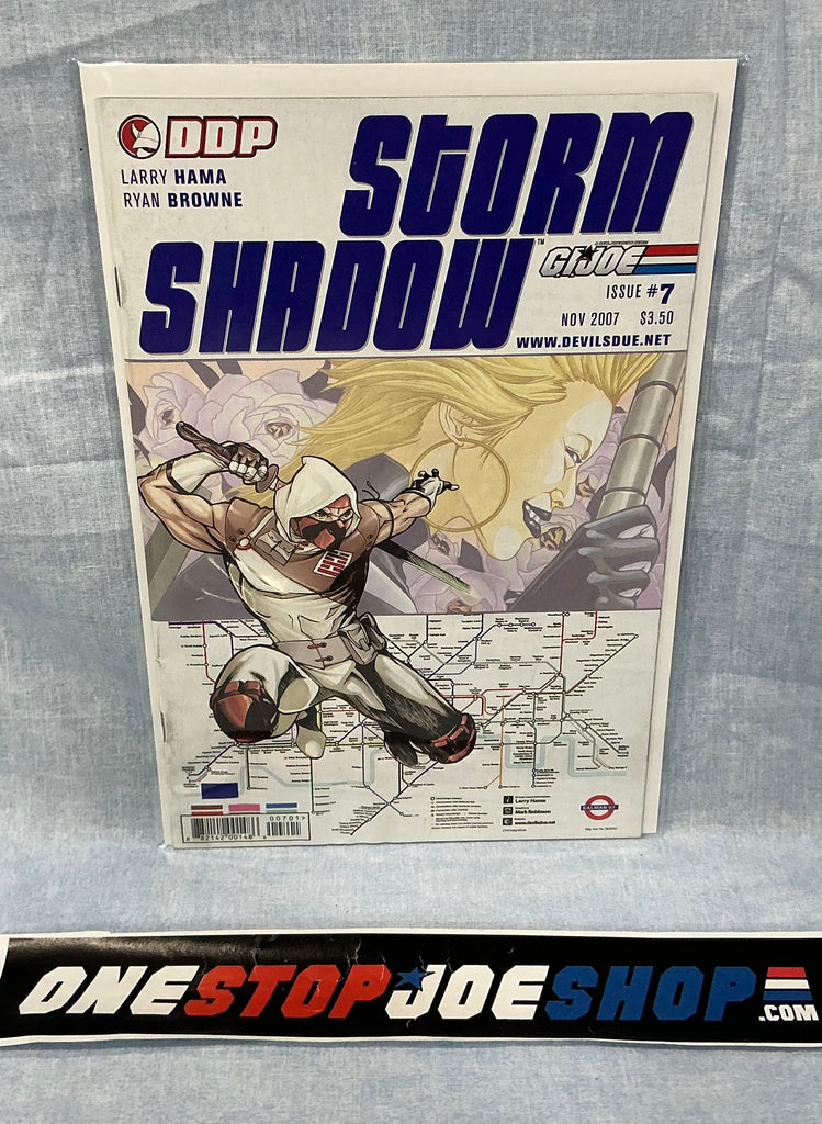 DEVIL'S DUE PUBLISHING G.I. JOE: STORM SHADOW (2007) ISSUE #7 COMIC BOOK NOVEMBER 2007