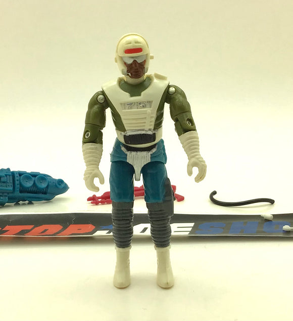 1989 VINTAGE ARAH G.I. JOE BATTLE FORCE 2000 DEE JAY V1 COMM-TECH TROOPER LOOSE 100% COMPLETE (b)