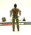 1988 VINTAGE ARAH G.I. JOE BUDO V1 SAMURAI WARRIOR LOOSE 100% COMPLETE (c)