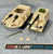 1987 VINTAGE ARAH G.I. JOE BATTLE FORCE 2000 DOMINATOR SNOW TANK VEHICLE ONLY LOOSE 100% COMPLETE (a)