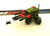 1983 VINTAGE ARAH G.I. JOE MACHINE GUN PAC/RAT VEHICLE LOOSE 100% COMPLETE (f)