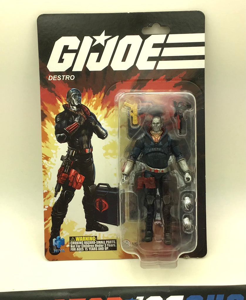 2024 HIYA TOYS EXQUISITE MINI SERIES 1/18 SCALE 4 INCH G.I. JOE COBRA DESTRO NEW SEALED