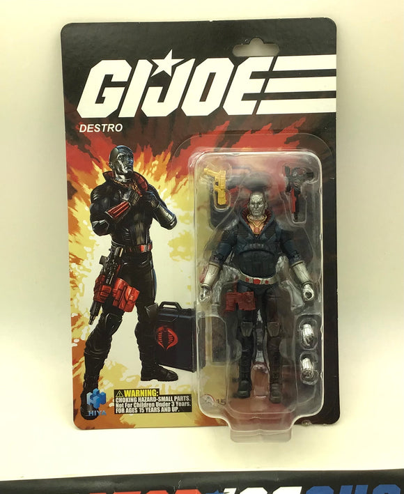 2024 HIYA TOYS EXQUISITE MINI SERIES 1/18 SCALE 4 INCH G.I. JOE COBRA DESTRO NEW SEALED