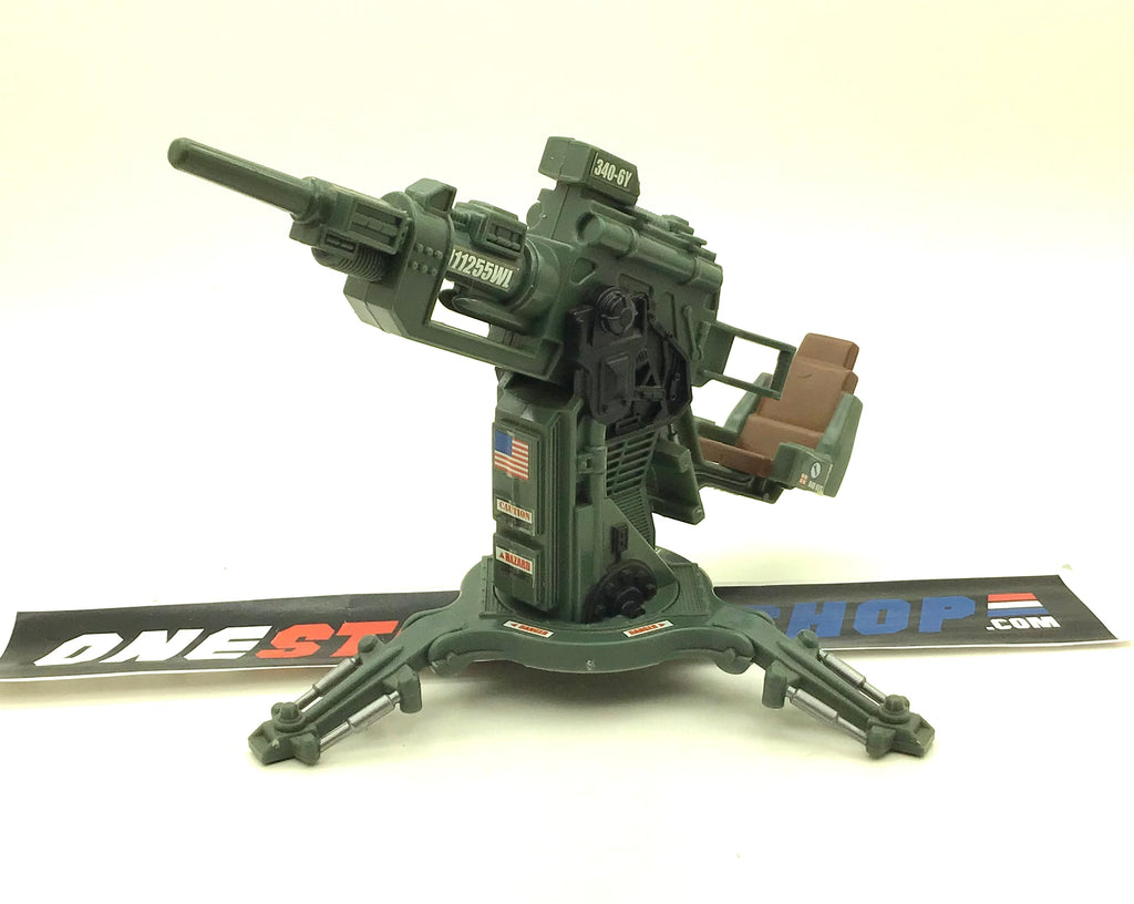 2009 25TH ANNIVERSARY G.I. JOE F.L.A.K. FLAK CANNON ALPHA ROSS EXCLUSIVE VEHICLE ONLY LOOSE 100% COMPLETE DECALS (a)