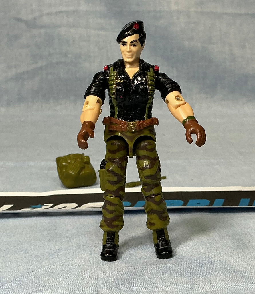 1985 VINTAGE ARAH G.I. JOE FLINT V1 WARRANT OFFICER LOOSE 100% COMPLETE (j)
