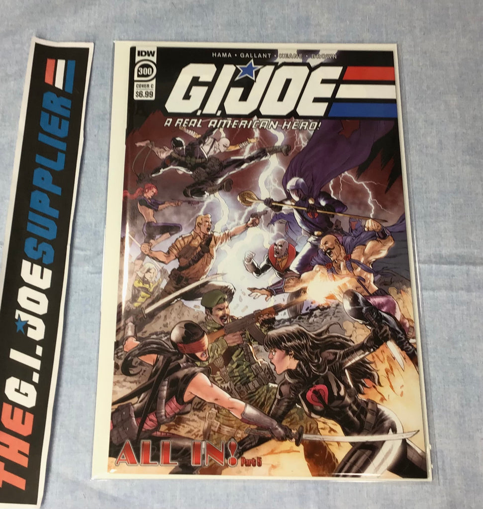 IDW PUBLISHING G.I. JOE A REAL AMERICAN HERO (2010-2022) ISSUE #300 [COVER C DIAZ] COMIC BOOK NOVEMBER 2022 HIGH GRADE
