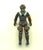 1987 VINTAGE ARAH G.I. JOE BLOCKER V1 BATTLE FORCE 2000 ELIMINATOR DRIVER LOOSE 100% COMPLETE (b)