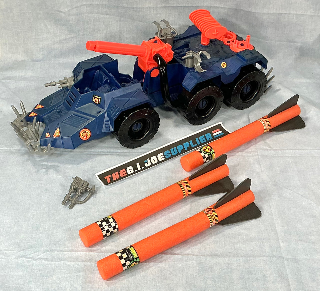 1993 VINTAGE ARAH G.I. JOE COBRA DETONATOR VEHICLE ONLY LOOSE 100% COMPLETE