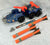 1993 VINTAGE ARAH G.I. JOE COBRA DETONATOR VEHICLE ONLY LOOSE 100% COMPLETE