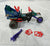 1987 VINTAGE ARAH G.I. JOE COBRA DREADNOK TRI-CYCLE VEHICLE LOOSE 100% COMPLETE (f)