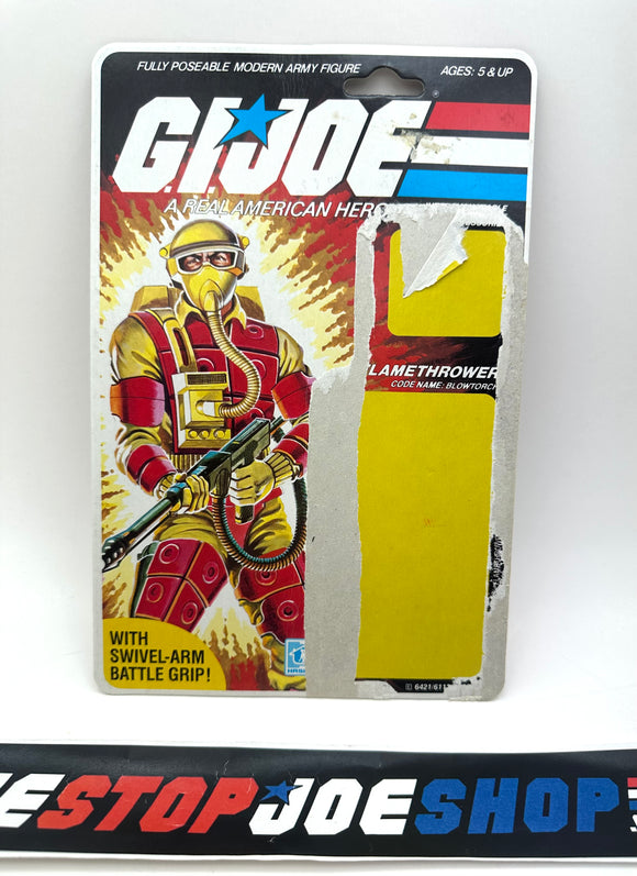 1984 VINTAGE ARAH BLOWTORCH V1 FULL FILE CARD (b)