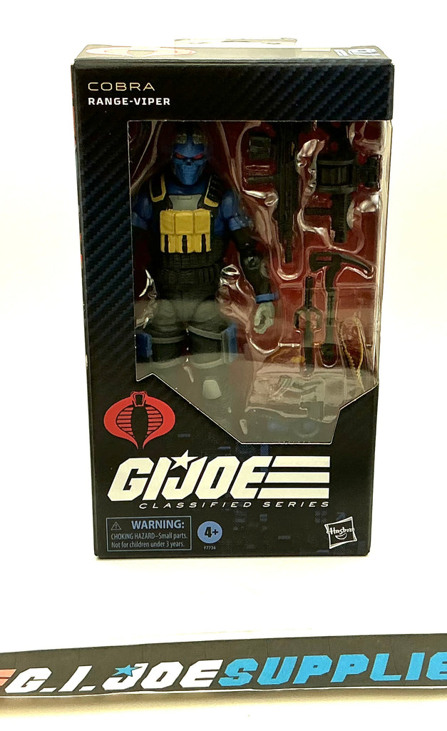 2026 CLASSIFIED G.I. JOE COBRA RANGE VIPER #76 6" FIGURE WAL-MART EXCLUSIVE LOOSE 100% COMPLETE