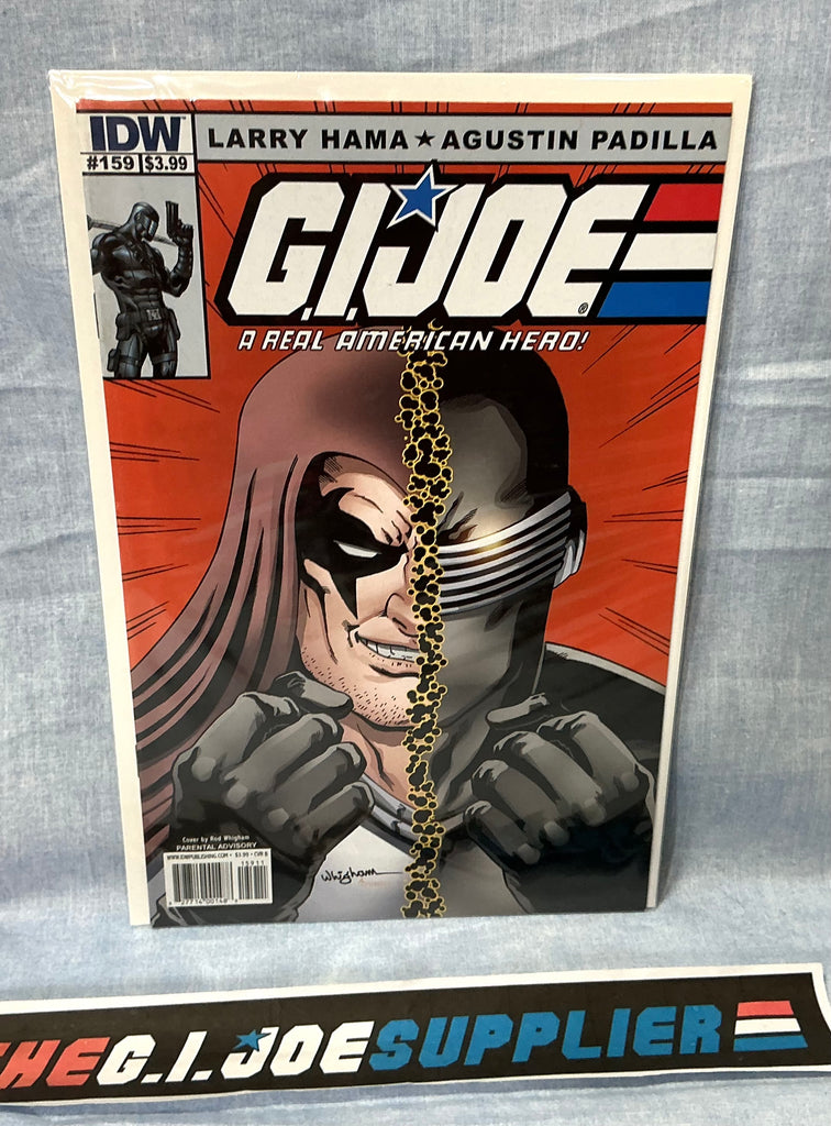 IDW PUBLISHING G.I. JOE A REAL AMERICAN HERO (2010-2022) ISSUE #159 [COVER B WHIGHAM] COMIC BOOK OCTOBER 2010 (bh) (b)
