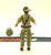 1984 VINTAGE ARAH G.I. JOE RECONDO V1 JUNGLE WARFARE SPECIALIST LOOSE 100% COMPLETE (f)