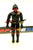 1988 VINTAGE ARAH G.I. JOE COBRA IRON GRENADIERS V1 DESTRO'S ELITE TROOPERS LOOSE 100% COMPLETE (b)