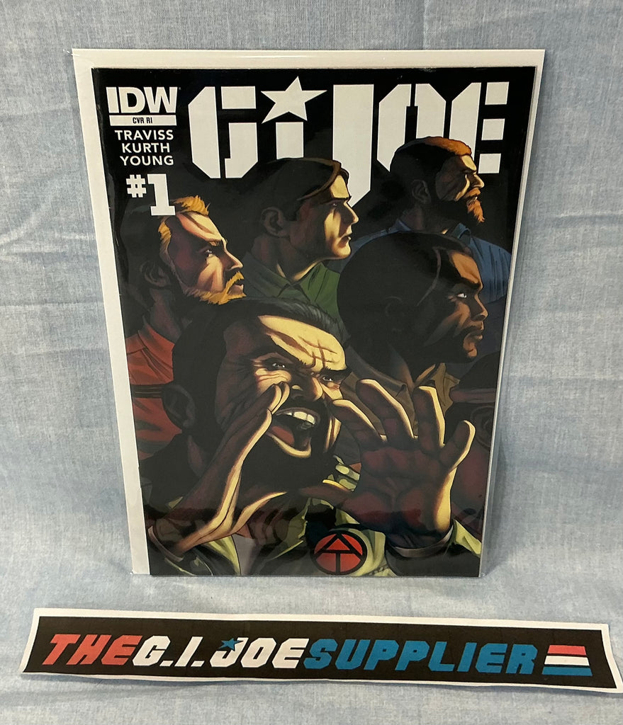 IDW PUBLISHING G.I. JOE V4 - THE FALL OF G.I. JOE (2014-2015) ISSUE #1 [COVER RI] COMIC BOOK SEPTEMBER 2014
