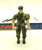 1987 VINTAGE ARAH G.I. JOE FALCON V1 GREEN BERET LOOSE 100% COMPLETE (e)