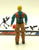 1989 VINTAGE ARAH G.I. JOE DOWNTOWN V1 MORTAR MAN LOOSE 100% COMPLETE (c)