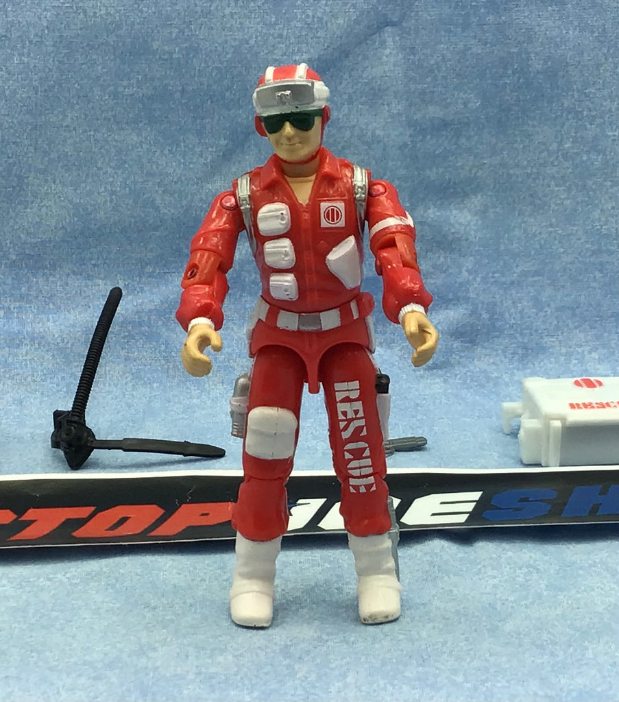 1986 VINTAGE ARAH G.I. JOE LIFELINE V1 MEDIC LOOSE 100% COMPLETE (e)