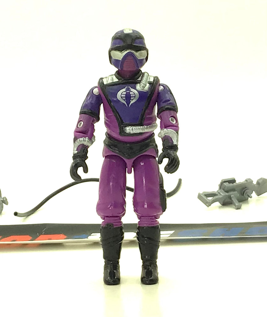 1987 VINTAGE ARAH G.I. JOE COBRA TECHNO-VIPER V1 BATTLEFIELD TECHNICIAN LOOSE 100% COMPLETE (c)