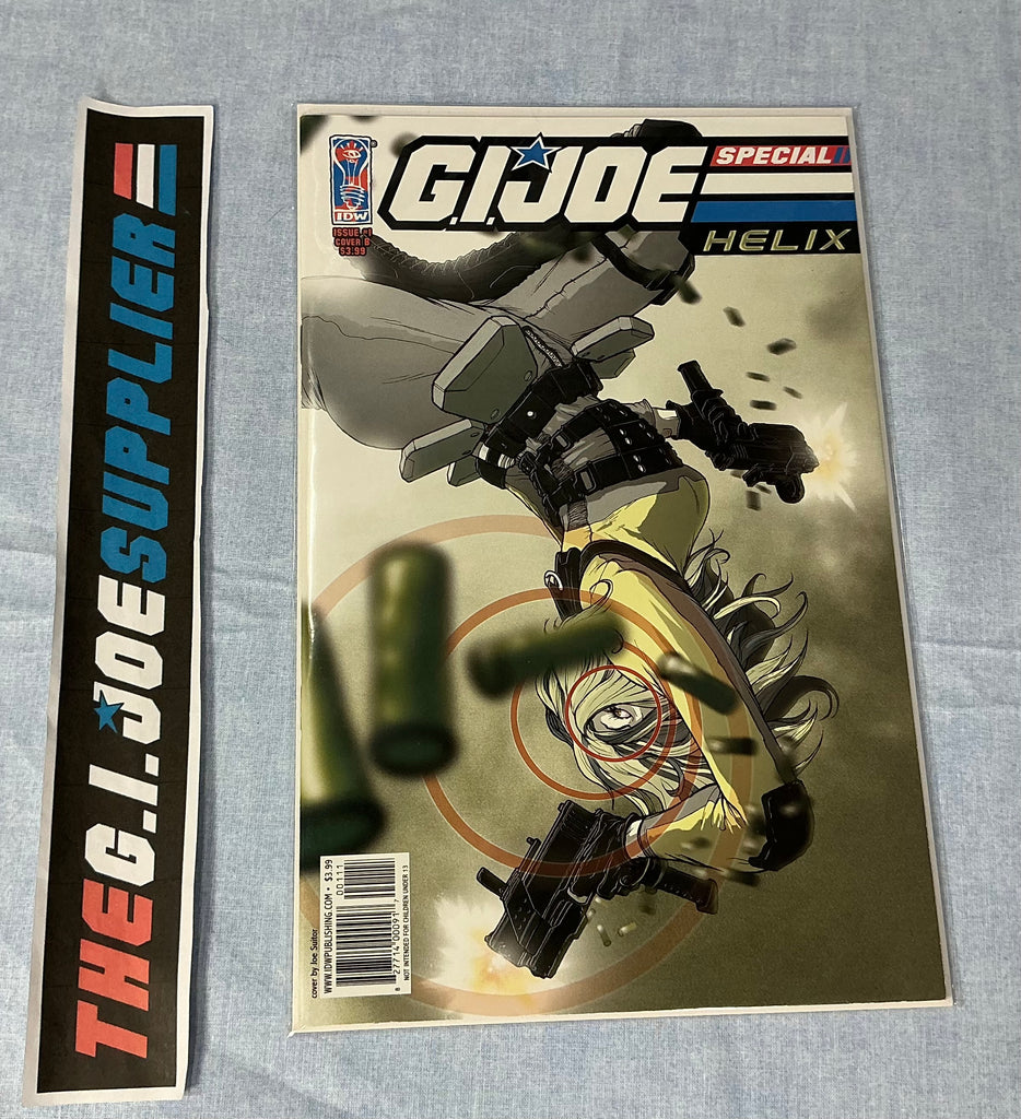 IDW PUBLISHING G.I. JOE HELIX SPECIAL (2009) ISSUE #1 [COVER B SUITOR] COMIC BOOK HIGH GRADE