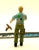 1987 VINTAGE ARAH G.I. JOE CHUCKLES V1 UNDERCOVER AGENT LOOSE 100% COMPLETE (e)