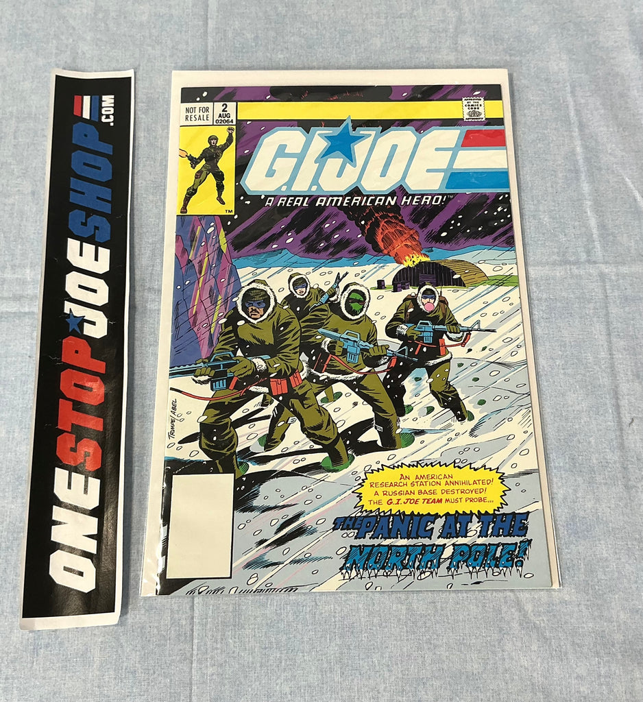 HASBRO G.I. JOE A REAL AMERICAN HERO ISSUE #2 CLASSIC COMIC PACK REPRINT COMIC BOOK 2004