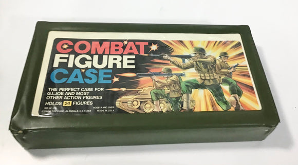 1984 VINTAGE ARAH COMBAT FIGURE CASE TARA TOY COLLECTORS CARRYING CASE COMPLETE (c)