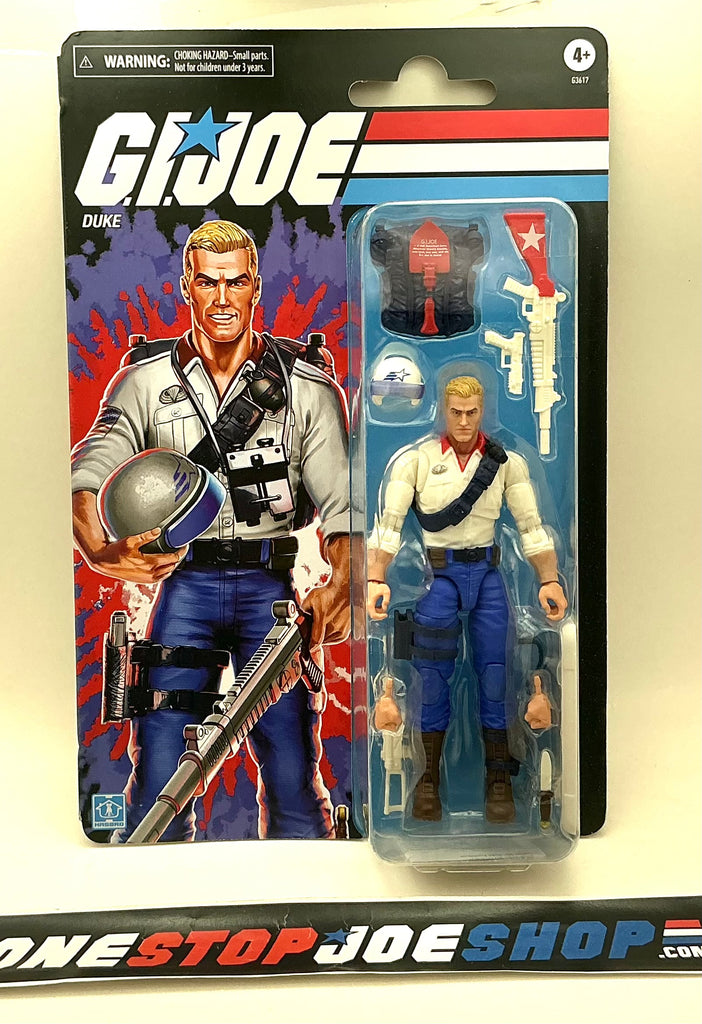2026 CLASSIFIED RETRO CARDBACK G.I. JOE 250TH USA ANNIVERSARY DUKE 6" FIGURE FIRST SERGEANT WAL-MART EXCLUSIVE NEW SEALED