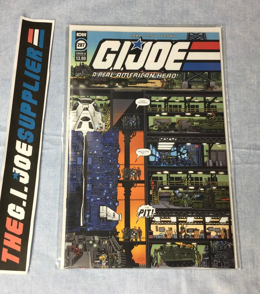 IDW PUBLISHING G.I. JOE A REAL AMERICAN HERO (2010-2022) ISSUE #287 [COVER B PENN] COMIC BOOK NOVEMBER 2021 HIGH GRADE