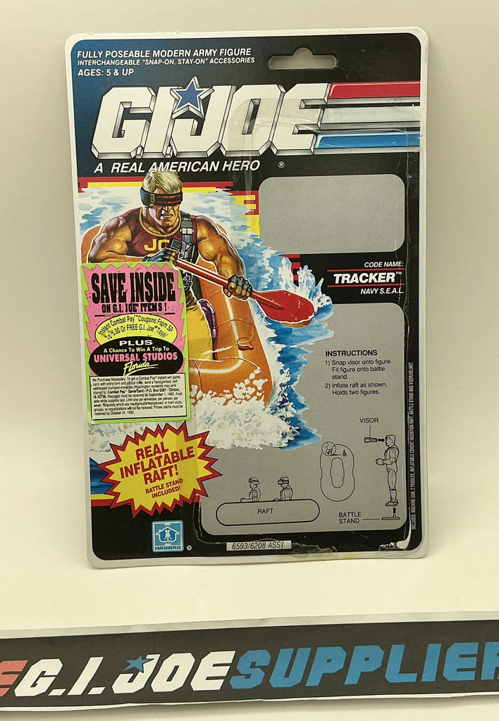 1991 VINTAGE ARAH TRACKER V1 UNIVERSAL STUDIOS OFFER FULL FILE CARD