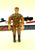 1991 VINTAGE ARAH G.I. JOE RED STAR V1 OKTOBER GUARD OFFICER LOOSE 100% COMPLETE (b)