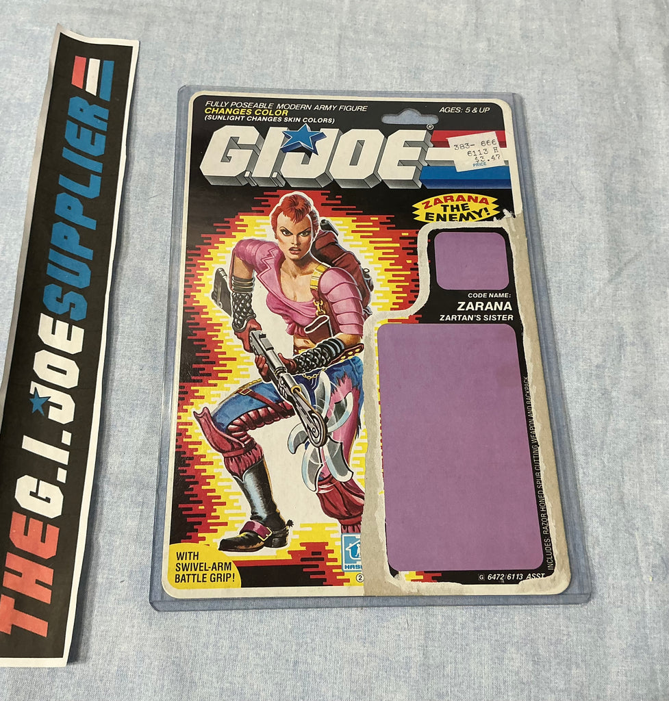1986 VINTAGE ARAH ZARANA V1 FULL FILE CARD (b)