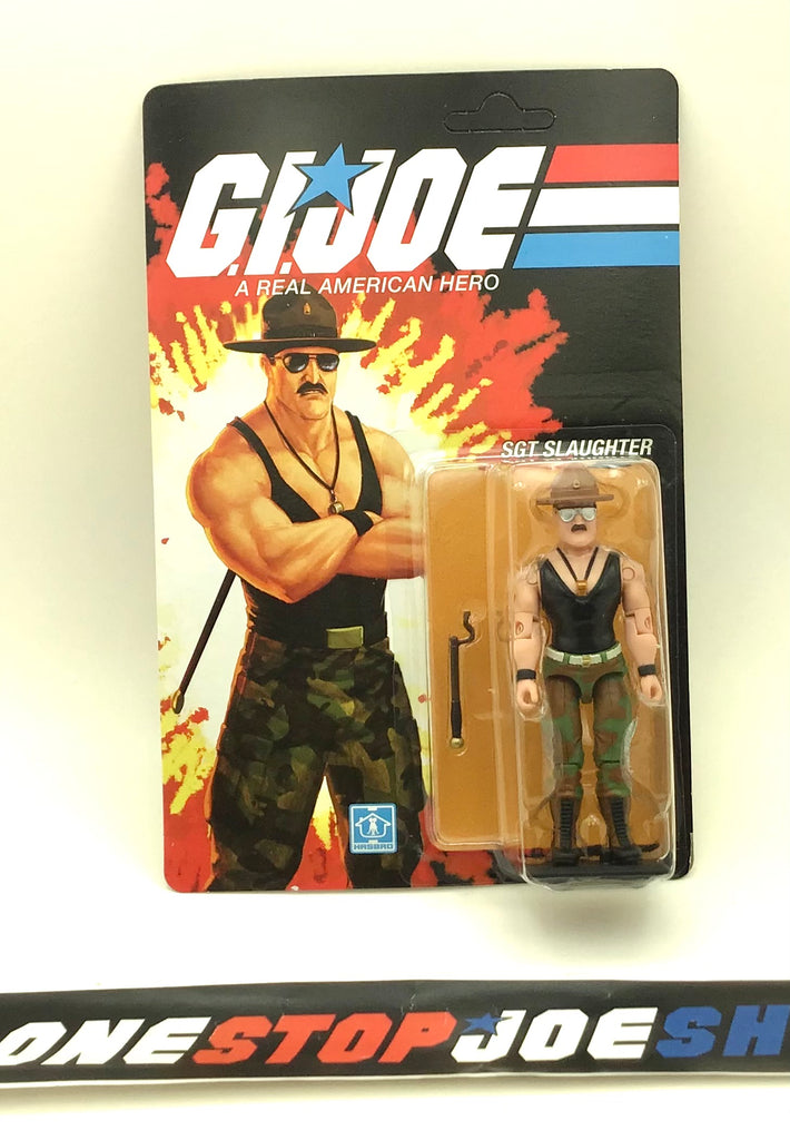2024 RETRO LINE TRANSFORMERS MASH-UP G.I. JOE SGT. SLAUGHTER O-RING HASBRO PULSE EXCLUSIVE NEW SEALED