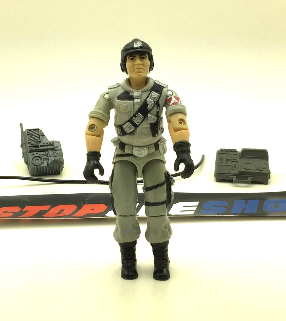 1986 VINTAGE ARAH G.I. JOE MAINFRAME V1 COMPUTER SPECIALIST LOOSE 100% COMPLETE (b)