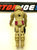 1988 VINTAGE ARAH G.I. JOE COBRA NULLIFIER V1 DESTRO'S IRON GRENADIERS A.G.P. PILOT LOOSE 100% COMPLETE (d)