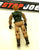 1990 VINTAGE ARAH G.I. JOE MAJOR STORM V1 GENERAL COMMANDER LOOSE 100% COMPLETE (d)