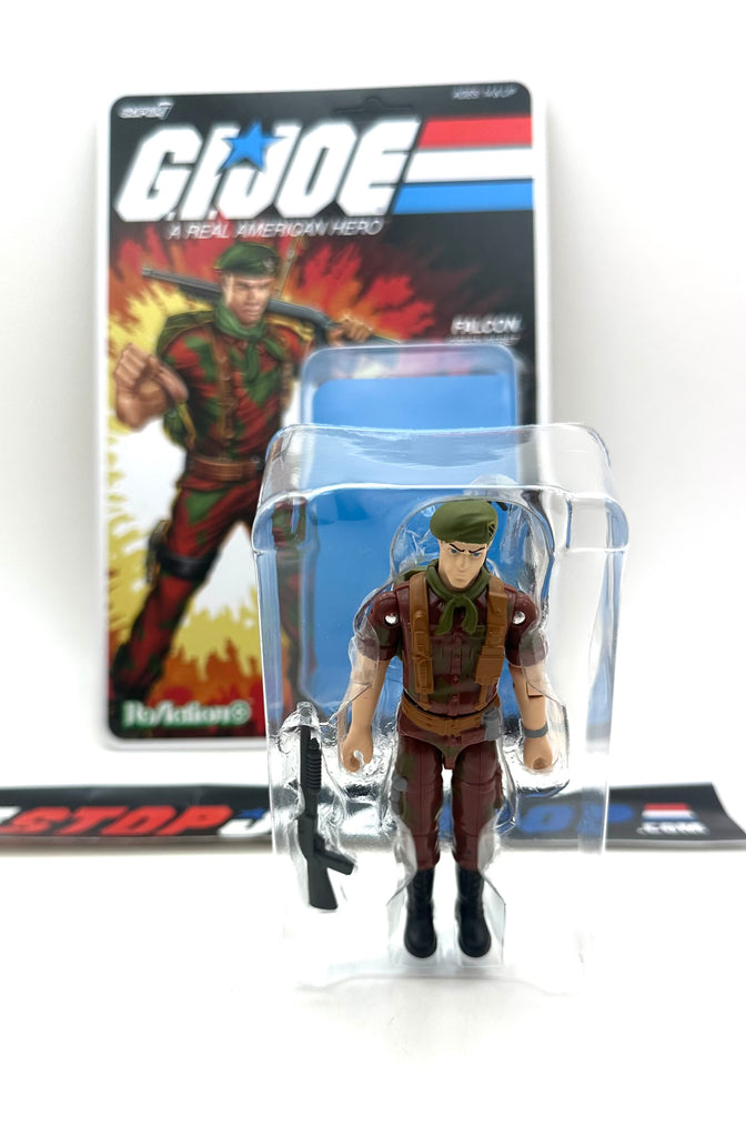 2025 SUPER7 REACTION+ G.I. JOE FLINT V1 WARRANT OFFICER O-RING LOOSE 100% COMPLETE W/ FULL CARD