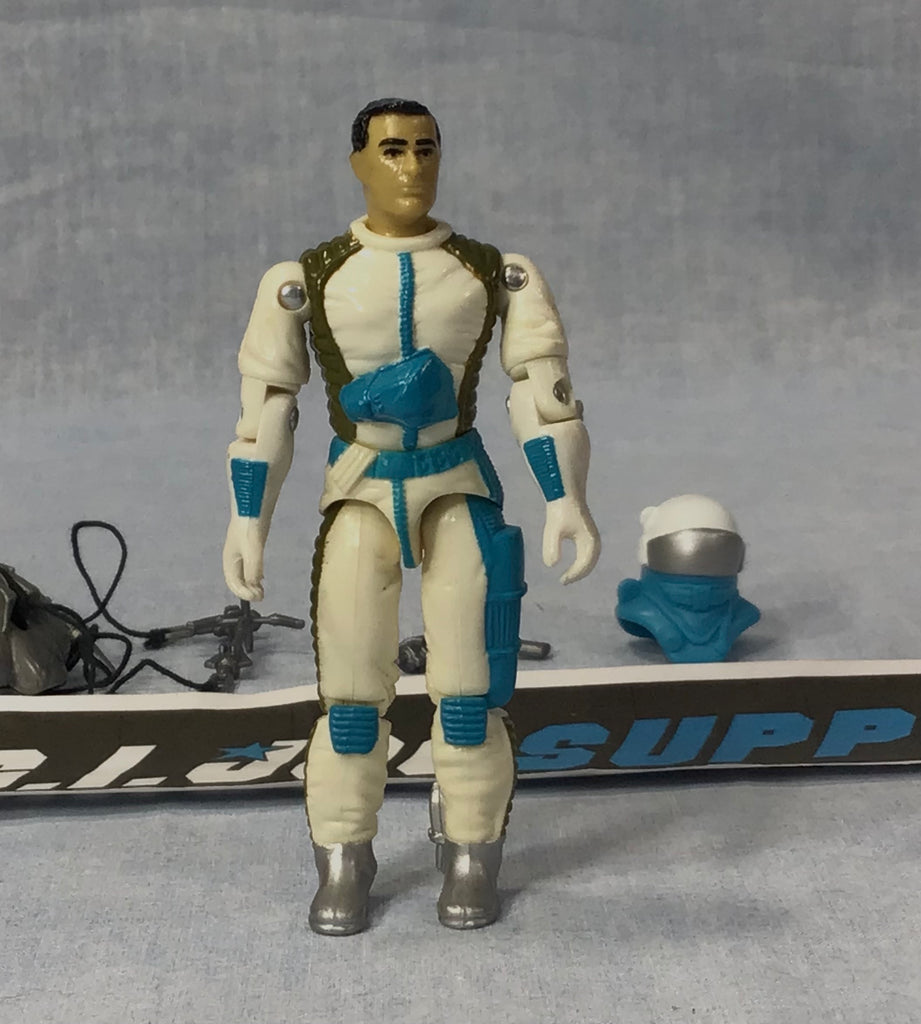 1989 VINTAGE ARAH G.I. JOE COUNTDOWN V1 ASTRONAUT LOOSE 100% COMPLETE (b)