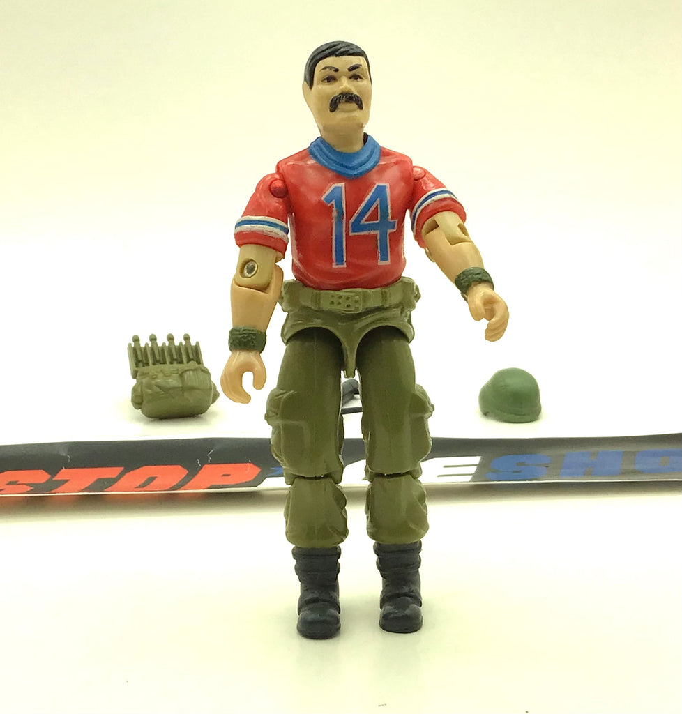 1985 VINTAGE ARAH G.I. JOE BAZOOKA V1 MISSILE SPECIALIST LOOSE 100% COMPLETE (b)