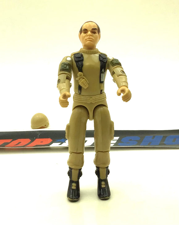 1983 VINTAGE ARAH G.I. JOE GRUNT V2 FALCON PILOT LOOSE 100% COMPLETE (c)