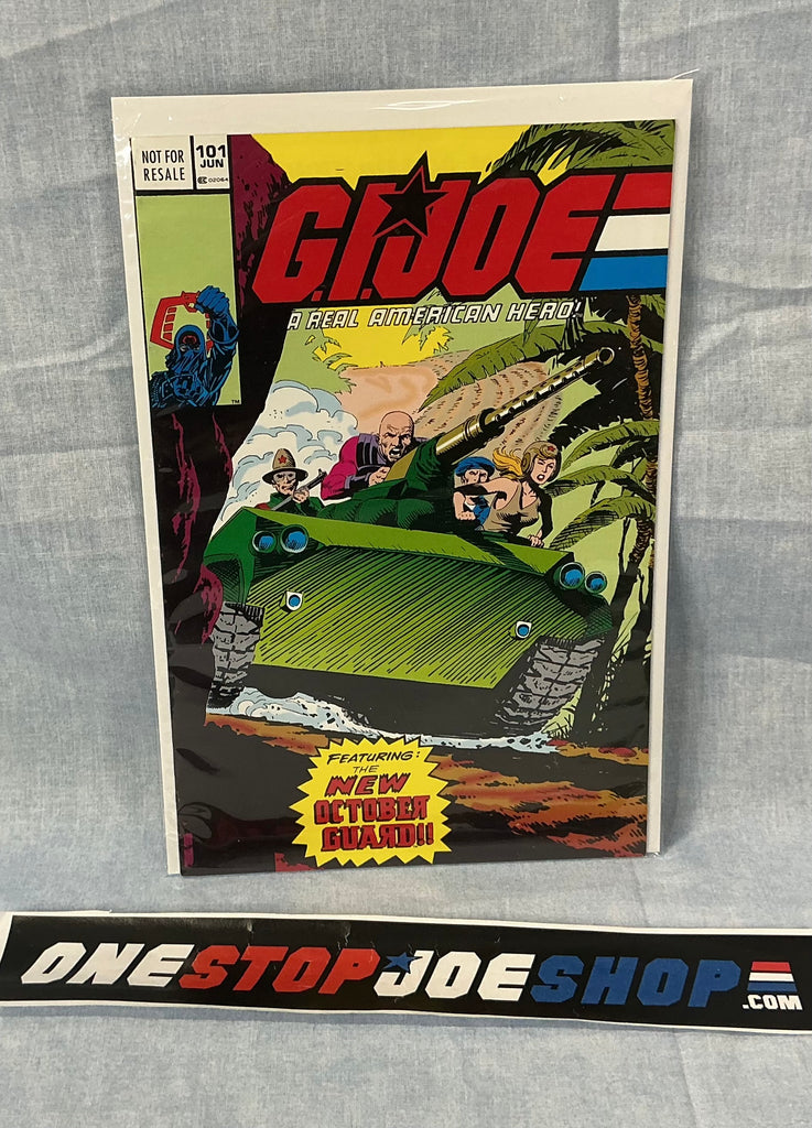 HASBRO G.I. JOE A REAL AMERICAN HERO ISSUE #101 CLASSIC COMIC PACK REPRINT COMIC BOOK 2005