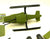 1984 VINTAGE ARAH G.I. JOE SKY HAWK VEHICLE LOOSE 100% COMPLETE (d)